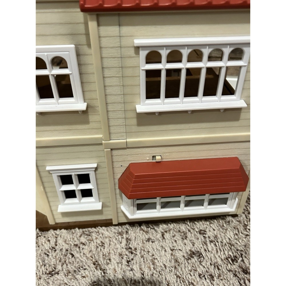 Calico critter Red‎ Roof Country Home Not Complete